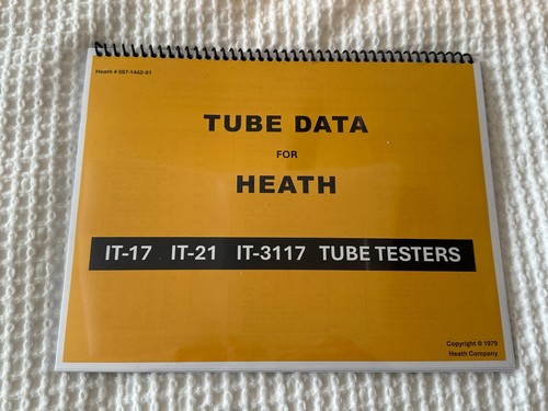 Heathkit vacuum tube data book - vacuum,