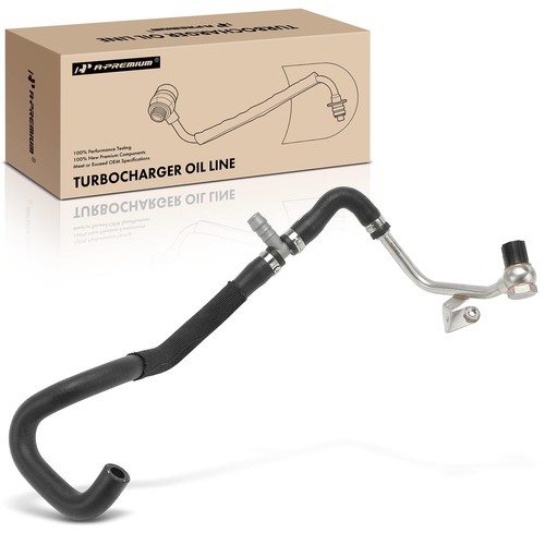 Turbocharger coolant line for - turbocharger,