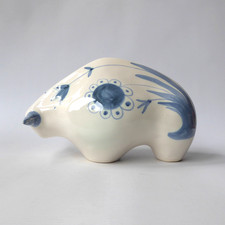 David Sharp Rye pottery bull