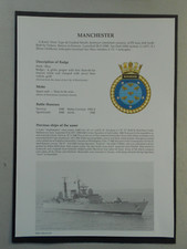 NAVAL PRINT-HMS MANCHESTER