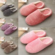Women Indoor Slippers 36-43 Size Soft Warm Cotton Plush Slipper Home Non Slip