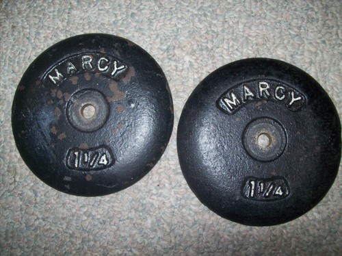 Vtg marcy barbell - marcy,