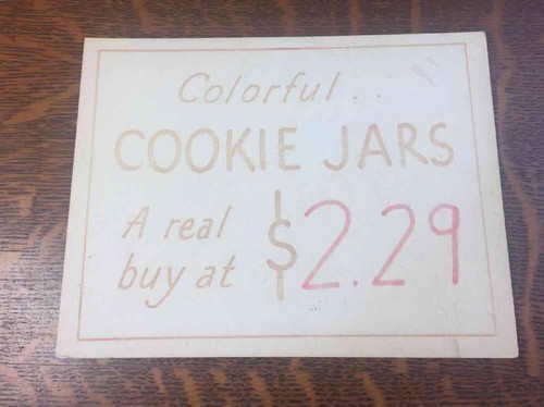 Vintage colorful cookie jars - cookie,