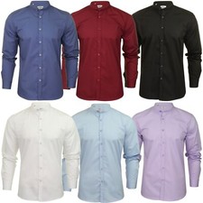 Xact Mens Grandad Nehru Collar