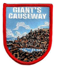 Giants Causeway County Antrim Ireland Embroidered Patch Badge