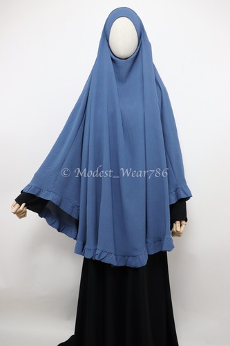 Raffle crinkle khimar - crinkle, on