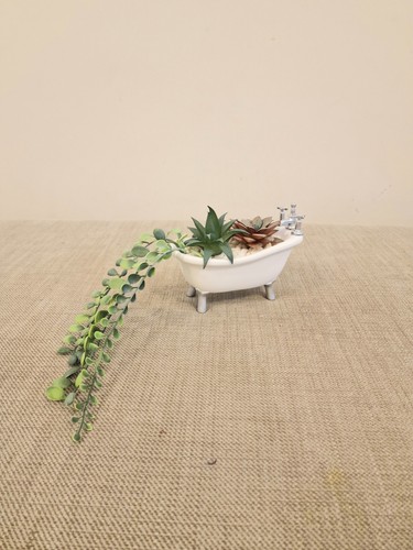 Plant white artificial - plant-white,