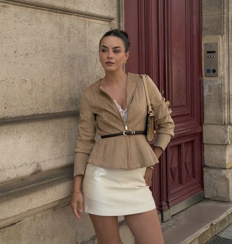 Zara bnwt suede effect peplum - effect,
