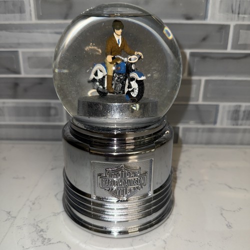 Harley davidson vtg snow - harley, globe