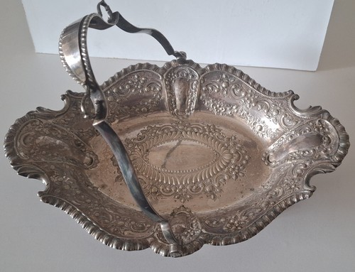 Antique silver plated fruit - silver-plated,