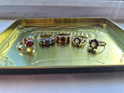Job lot five antique - lot,