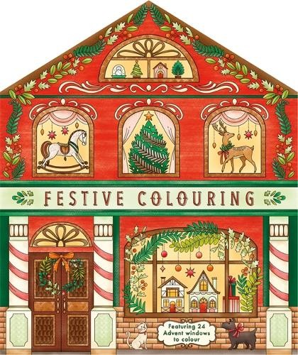 Festive colouring mindful - colouring, (mindful