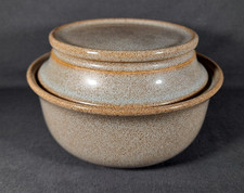 Denby Greystone Lidded Bowl, Sainsbury's; 5¾" / 14.8cm Dia.