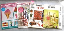 Quilt & Sewing Pattern Bundle – Paper Piecing, Bags, Toys, Celestial & More
