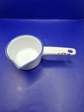 'Utopia' Enamel Milk Pan 4" X