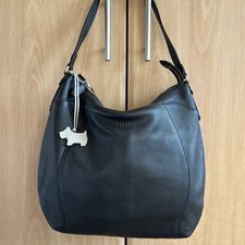 Radley Black Leather Hobo Bag