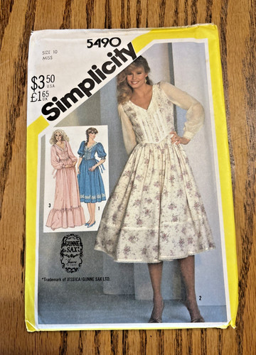 Vintage simplicity 5490 - vintage, gunne