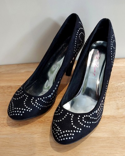 Dolcis size 9eee black suede - size,