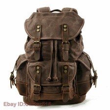 Vintage Canvas Backpack Casual