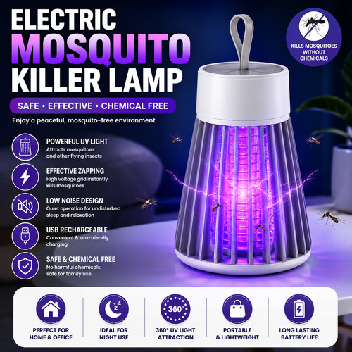 Mosquito zapper killer lamp - mosquito,