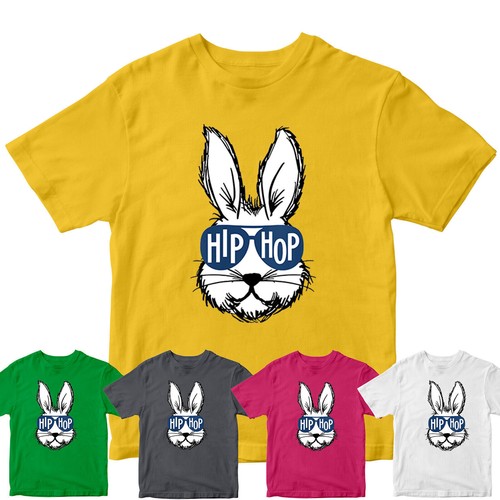 Hip hop bunny hoppy easter - hip,