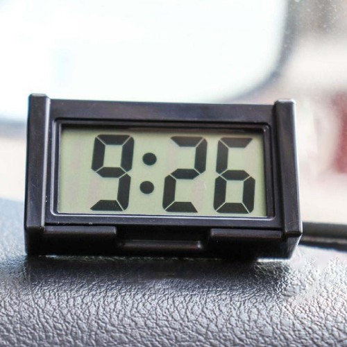Small digital clock - clock, large
