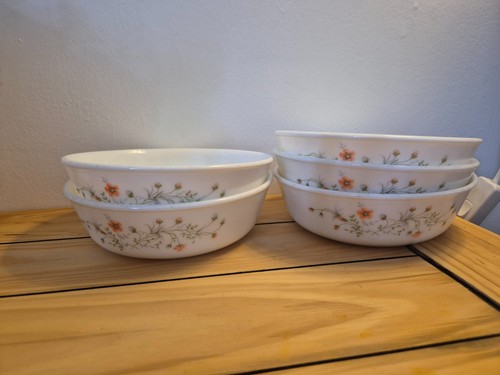 Vintage jaj pyrex bowls - 5x,