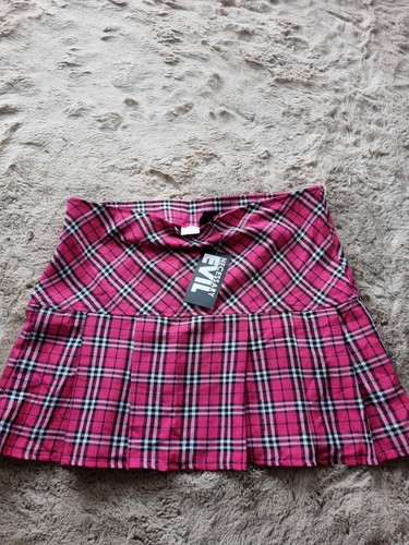 Necessary evil cerise - evil, pleated