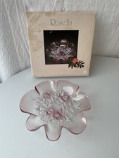 Vintage Pink Glass Dish