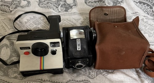 Vintage polaroid camera - vintage,