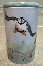 Emma Ball “Diving Puffins”