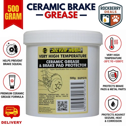 Ceramic grease brake pad - ceramic,