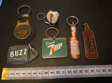 Vintage drinks keyrings bundle - vintage,