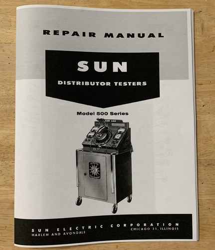 Sun repair manual distributor - sun,
