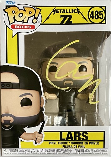 Lars ulrich autographed signed - ulrich,