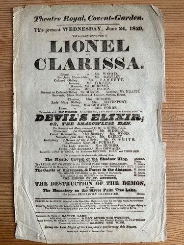 Original playbill theatre - original,