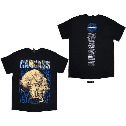 Carcass shirt necro head - t-shirt:,