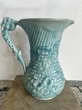 Vintage Arthur Wood Art Deco vintage brick wall flower garden  jug vase - 1950’s