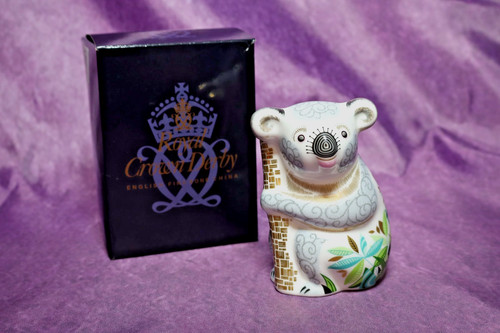 Royal crown derby golden koala - royal,