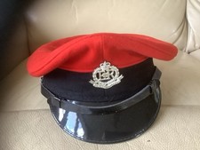 Military Police Officers Cap. Queens Crown Size7 and Quarter. 59. Used VGC VGC