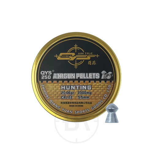 Qys domed heavy 20 - domed, .22