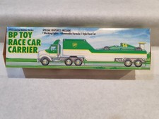 1993 BP Gas Toy Race Car Carrier Limited Edition, Working Lights