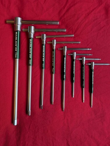Sliding handle hex allen - t, key