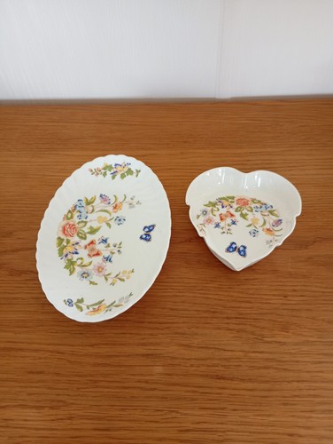 Beautiful pair aynsley - aynsley, bone