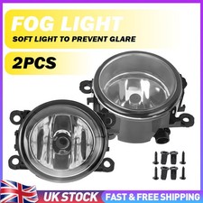 Pair For Ford Fiesta Mk7 2008-2013 Front Fog Light Lamp Left Right Side O/S N/S
