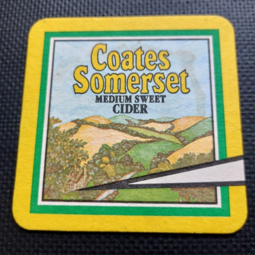 Coates cider beer mat - cider,