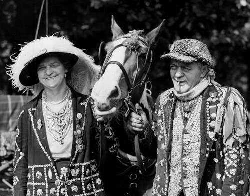 Pearly king and queen - king,