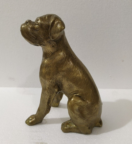 Metal dog boxer - dog,