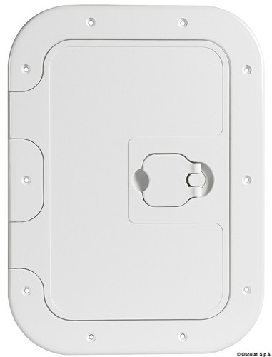 Hinged boat deck inspection - hinged,