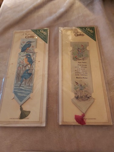 Vintage cashs silk - vintage, bookmarks